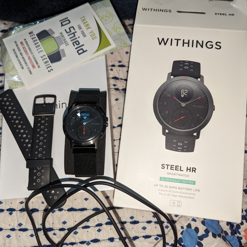Withings Steel Hr 40mm black